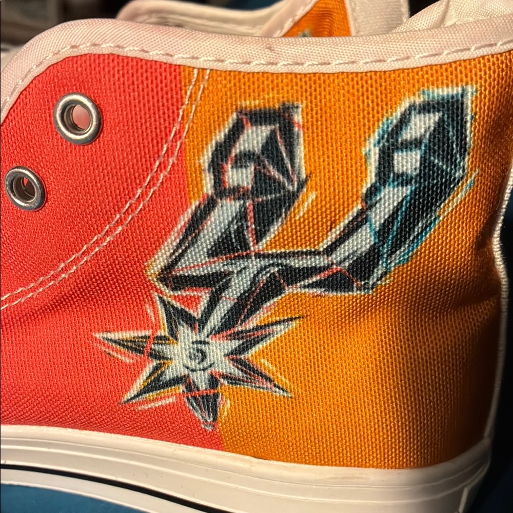 San Antonio Spurs high top sneakers Brand NEW! - Picture 3 of 8